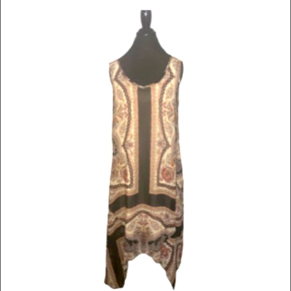 Grayson Sleeveless Paisley Print Dress